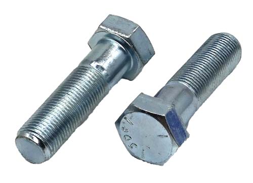 5/8-18 X 2-1/2 ZINC PLATED HEX HEAD BOLT GRADE 5