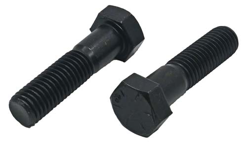 9/16-12 X 2 PLAIN FINISH HEX HEAD BOLT GRADE 8