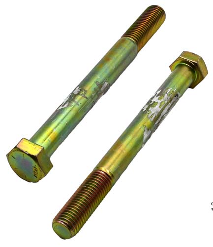 7/8-9 X 9 ZINC/YELLOW HEX HEAD BOLT GRADE 8