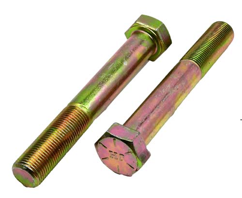 5/8-18 X 3 ZINC/YELLOW HEX HEAD BOLT GRADE 8