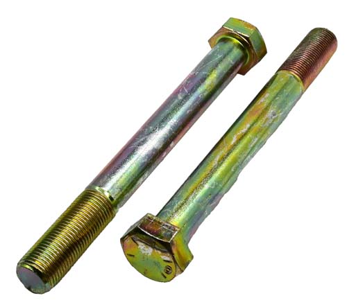 5/8-18 X 6 ZINC/YELLOW HEX HEAD BOLT GRADE 8
