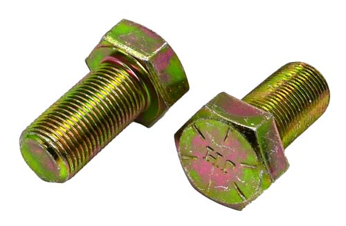 3/4-16 X 1-1/2 ZINC/YELLOW HEX HEAD BOLT GRADE 8