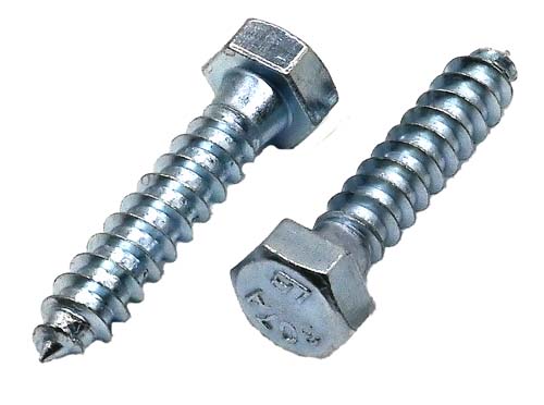 F-44522 5/16 X 1-1/2 ZINC PLATED HEX HEAD LAG SCREW