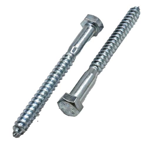 F-44529 5/16 X 3-1/2 ZINC PLATED HEX HEAD LAG SCREW