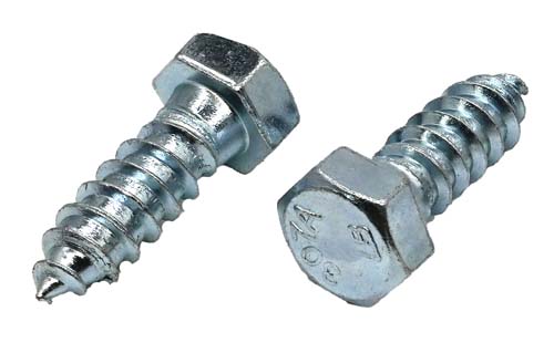 F-44562 1/2 X 1-1/2 ZINC PLATED HEX HEAD LAG SCREW