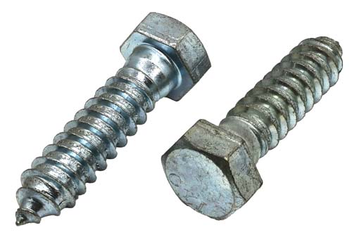 3/4 X 2-1/2 ZINC PLATED HEX HEAD LAG SCREW