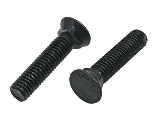 3/8-16 X 1-3/4 PLAIN FINISH PLOW BOLT GRADE 5