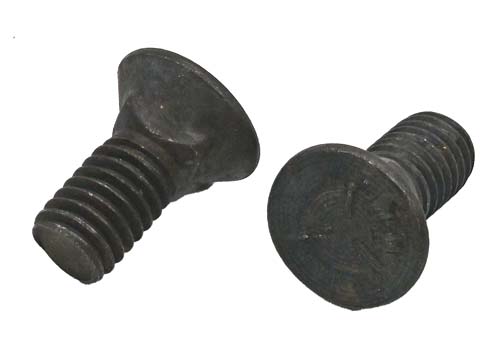 7/16-14 X 1-1/4 PLAIN FINISH PLOW BOLT GRADE 5