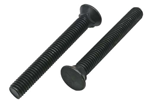 1/2-13 X 4 PLAIN FINISH PLOW BOLT GRADE 5