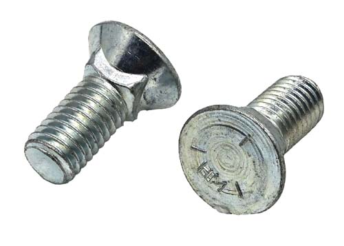 F-44679 1/2-13 X 1-3/4 ZINC PLATED PLOW BOLT GRADE 5