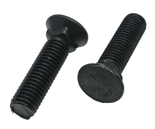 5/8-11 X 2-1/2 PLAIN FINISH PLOW BOLT GRADE 5