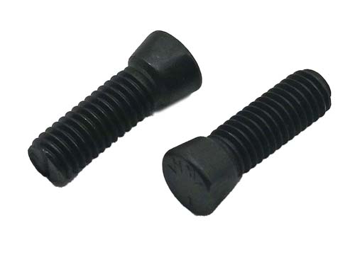 7/16-14 X 1-1/2 PLAIN FINISH CLIPPED PLOW BOLT GRADE 5