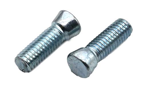 F-44732 7/16-14 X 1-1/4 ZINC PLATED CLIPPED HEAD PLOW BOLT GRADE 5