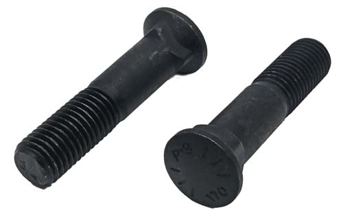 3/4-10 X 3-1/2 PLAIN FINISH PLOW BOLT GRADE 8