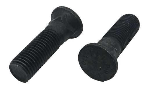 1-8 X 3-1/2 PLAIN FINISH PLOW BOLT GRADE 8