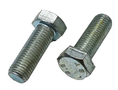 M16-2.00 X 130MM ZINC PLATED FULL THREAD HEX HEAD TAP BOLT GRADE 8.8