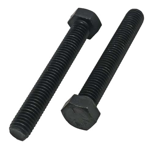 1/2-13 X 1 PLAIN FINISH FULL THREAD HEX HEAD TAP BOLT GRADE 5