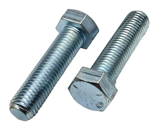 3/4-10 X 3 ZINC PLATED FULL THREAD HEX HEAD TAP BOLT GRADE 5