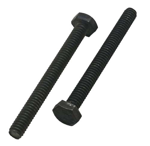 1/4-20 X 2-1/2 PLAIN FINISH FULL THREAD HEX HEAD TAP BOLT GRADE 8