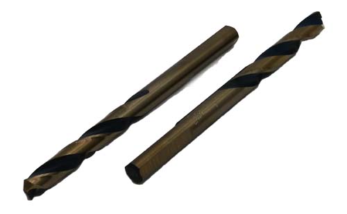 15/64 BLACK &amp; GOLD MECHANICS LENGTH SUPER MAGNUM DRILL BIT WITH 3 FLATS