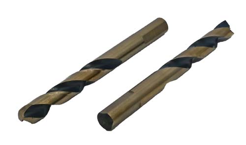 3/8 BLACK &amp; GOLD MECHANICS LENGTH SUPER MAGNUM DRILL BIT WITH 3 FLATS TYPE 175-AG