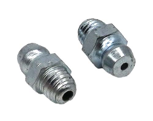 1/4-28 ZINC PLATED THREAD FORMING STRAIGHT GREASE FITTING
