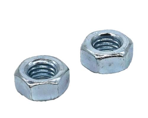 M8-1.25 ZINC PLATED HEX NUT CLASS 8