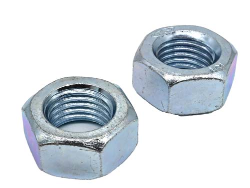 F-58725 M8-1.00 ZINC PLATED HEX NUT CLASS 8