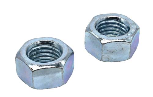 F-58863 7/16-14 ZINC PLATED STANDARD HEX NUT
