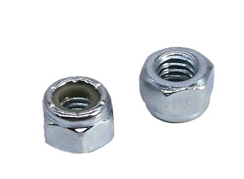 5/16-18 ZINC PLATED STANDARD NYLON INSERT LOCK NUT GRADE A