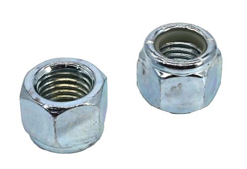 F-59763 3/4-10 ZINC PLATED STANDARD NYLON INSERT LOCK NUT GRADE A