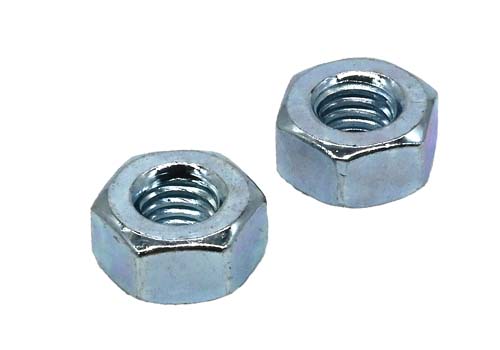 F-60403 7/16-14 ZINC PLATED HEAVY HEX NUT A563 GRADE A