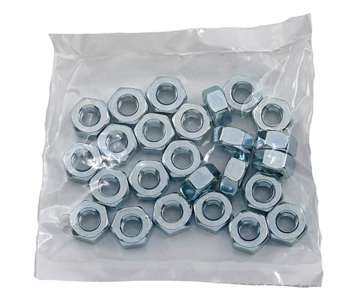 F-60404PB4 1/2-13 ZINC PLATED HEAVY HEX NUT A563 GRADE A / BAG QUANTITY: 100 PIECES
