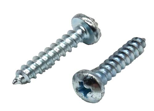 #6 X 3/4 ZINC PLATED PHILLIPS PAN HEAD TAPPING SCREW