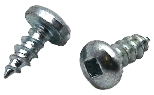 #8 X 1/2 ZINC PLATED SQUARE PAN HEAD TAPPING SCREW