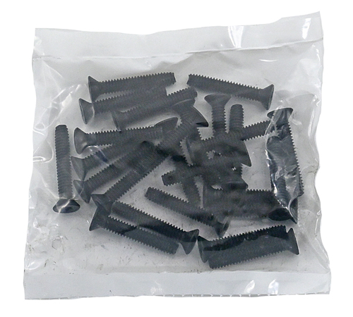 F-68000PB1 1/4-20 X 1-1/2 PHOSPHATE FLAT HEAD 6-LOBE T-30 FLOORBOARD SCREW TYPE F / BAG QUANTITY: 50 PIECES