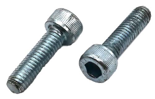 M3-0.50 X 8MM ZINC PLATED SOCKET HEAD CAP SCREW GRADE 12.9