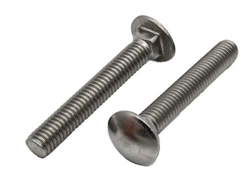 3/8-16 X 2 STAINLESS STEEL CARRIAGE BOLT GRADE 304 (18-8)