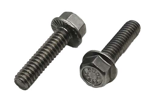 1/4-20 X 5/8 STAINLESS STEEL SERRATED FLANGE BOLT GRADE 304 (18-8)