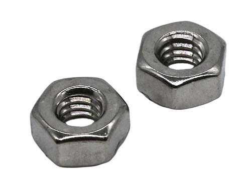 1/4-20 STAINLESS STEEL FINISHED STANDARD HEX NUT GRADE 304 (18-8)