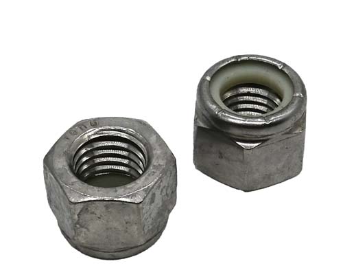5/8-11 STAINLESS STEEL NYLON INSERT LOCK NUT GRADE 304 (18-8)