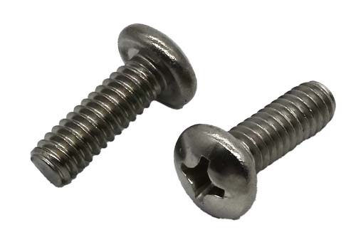 #10-24 X 3-1/2 STAINLESS STEEL PHILLIPS PAN HEAD MACHINE SCREW GRADE 304 (18-8)
