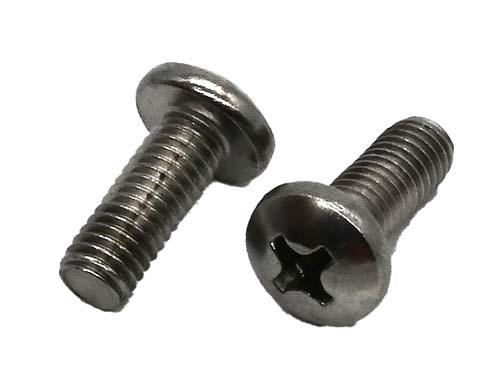 #10-32 X 5/8 STAINLESS STEEL PHILLIPS PAN HEAD MACHINE SCREW GRADE 304 (18-8)