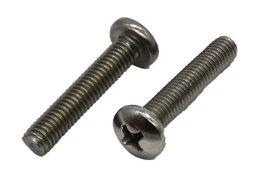5/16-18 X 1-1/4 STAINLESS STEEL PHILLIPS PAN HEAD MACHINE SCREW GRADE 304 (18-8)