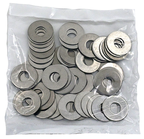 F-92305PB2 1/4 X 1-1/4 STAINLESS STEEL FENDER WASHER GRADE 304 (18-8) / BAG QUANTITY: 100 PIECES