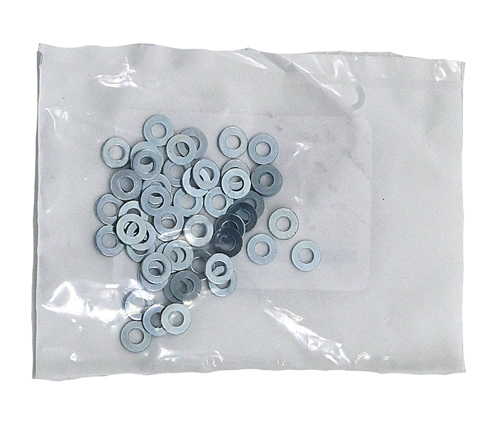 F-93314PB1 M6 ZINC PLATED FLAT WASHER / BAG QUANTITY: 100 PIECES