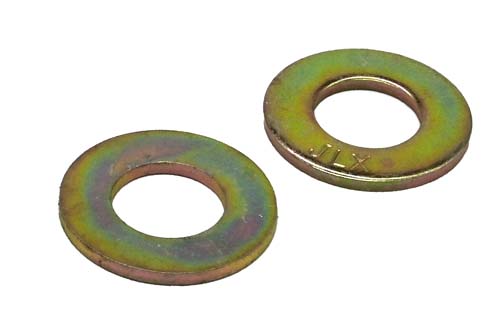 1/2 ZINC/YELLOW SAE (SMALL) FLAT WASHER GRADE 8