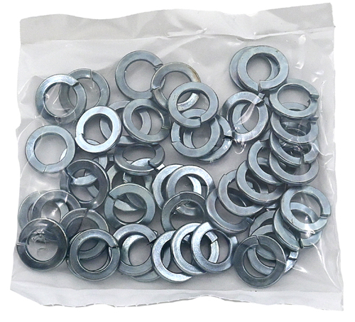 F-93484PB2 5/8 ZINC PLATED SPLIT LOCK WASHER / BAG QUANTITY: 50 PIECES