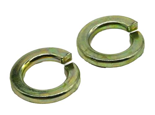 F-93506 5/8 ZINC/YELLOW SPLIT LOCK WASHER GRADE 8