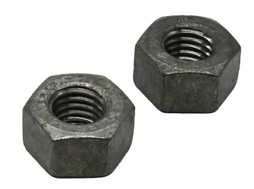 F-99388 3/4-10 GALVANIZED HEAVY HEX STRUCTURAL NUT A563 GRADE DH